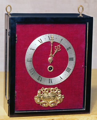 Wall clock, c.1700 by Pieter Visbach
